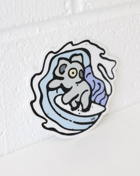 Surfing Koala Sticker