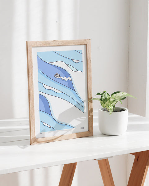 Swell Art Print