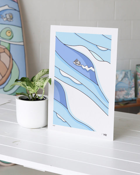 Swell Art Print