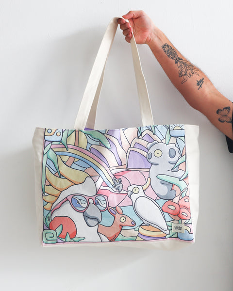 Australiana XL Tote Bag