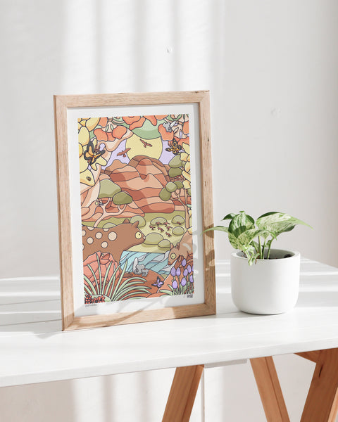 Purnululu Art Print