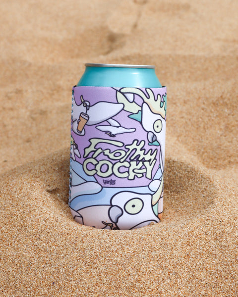 Frothy Cocky Stubby Holder