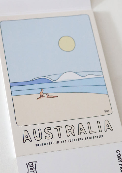 Australia Postcard Booklet (10 Postcards)