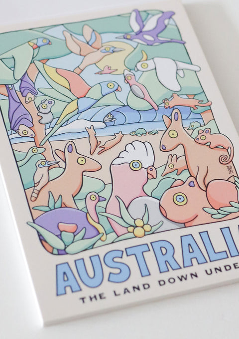 Australia Postcard Booklet (10 Postcards)