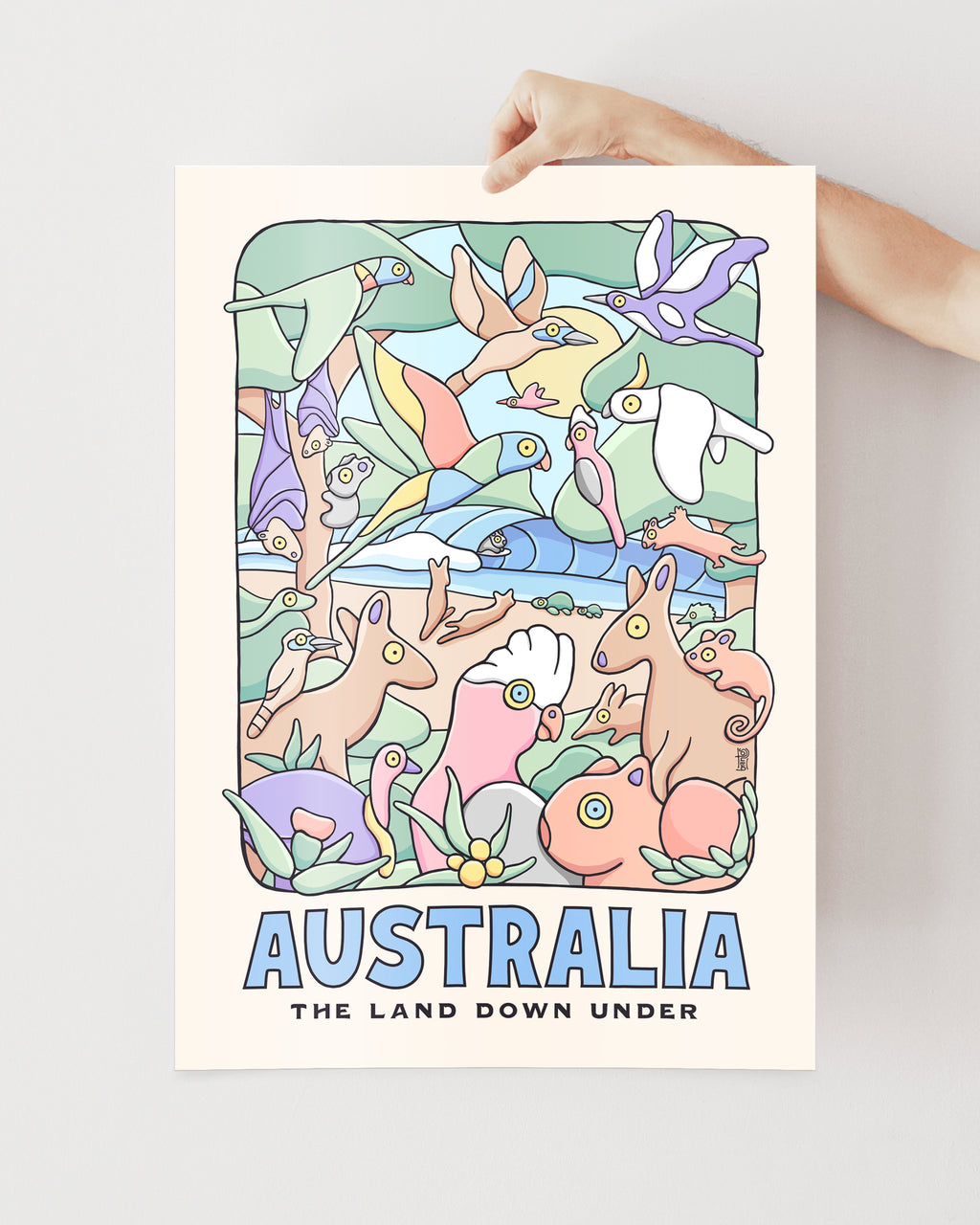 Australia Poster by Brentos