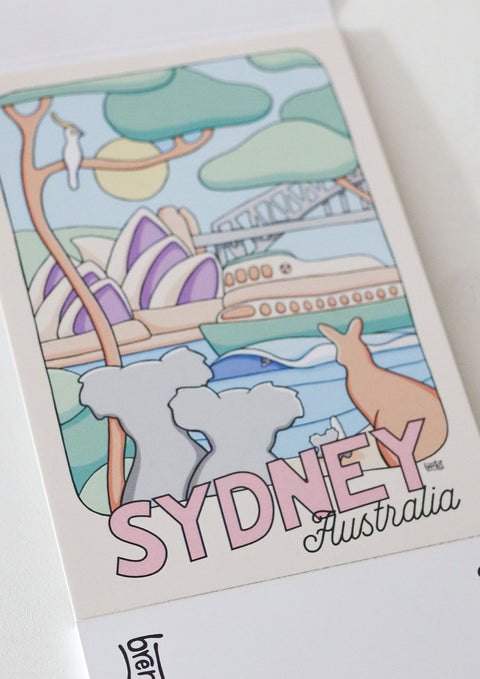 Australia Postcard Booklet (10 Postcards)